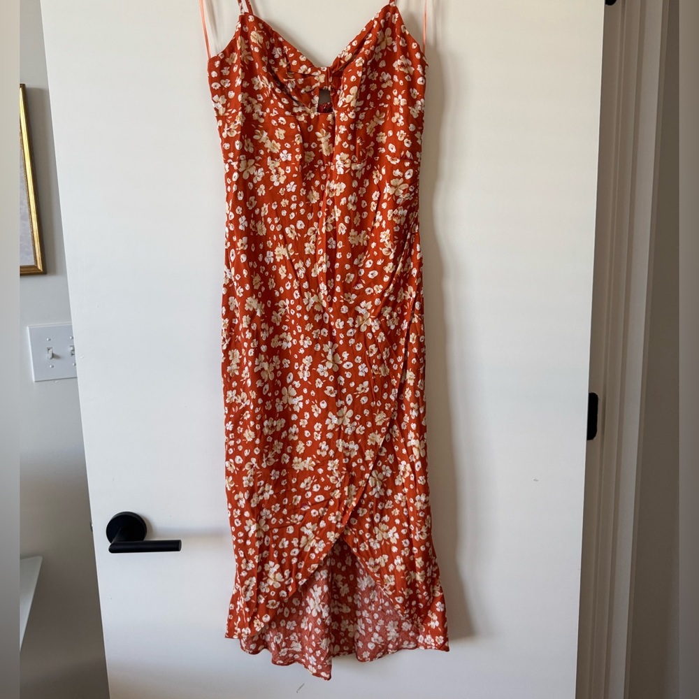 Hello Molly Floral Midi Dress